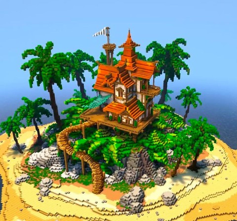 我的世界城堡怎么造